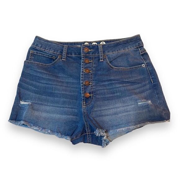 Rewash Jean Shorts, Distressed, Size 9/29, EUC - Picture 1 of 6